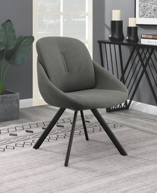 MINA Silla lateral swivel, Charcoal