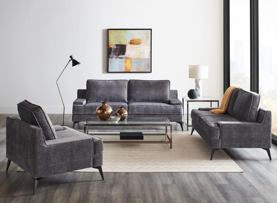 URBAN LOVESEAT CHARCOAL GREY