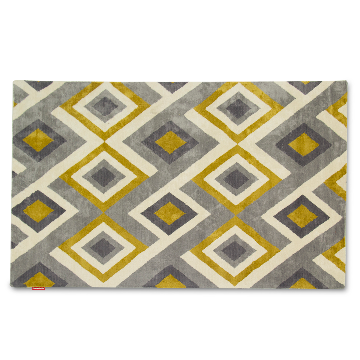 Tapete Rombos Gris Oxford 160x230