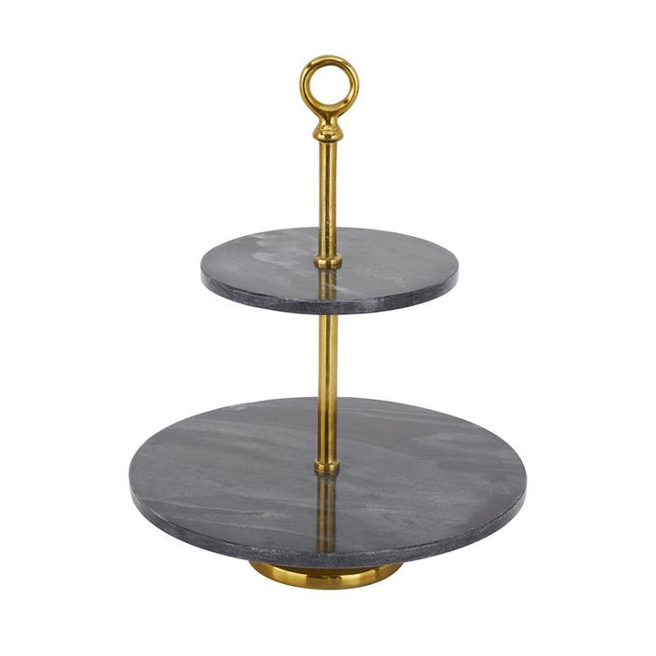 MARBLE CAKE STAND 14